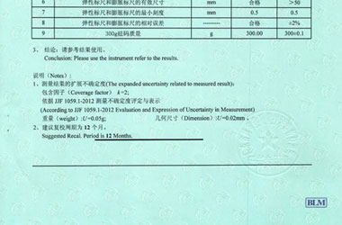 力学香蕉911视频证书报告结果页图片